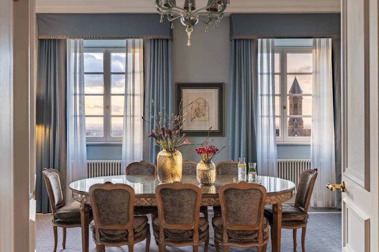 Althoff Grandhotel Schloss Bensberg Bergisch Gladbach Ngoại thất bức ảnh The dining room